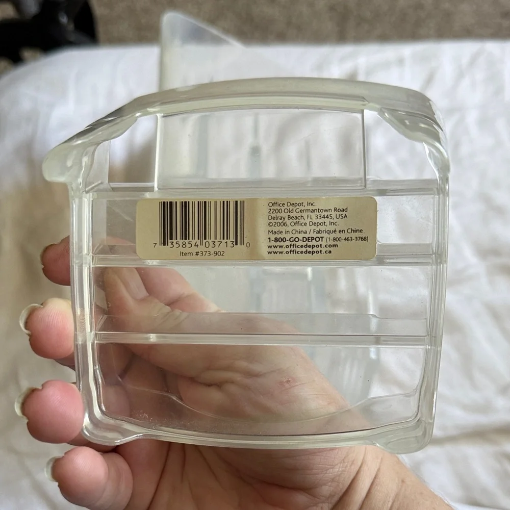 Mail/Document Organizer & Business Card Holder